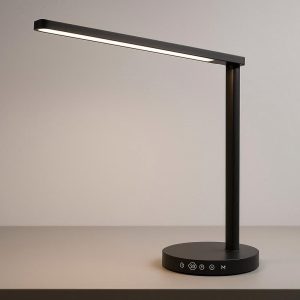 Modern Minimalist LED Desk Lamp with Smart Timer and Memory Function
